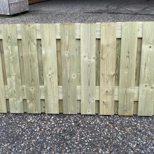 Houthandel Bos - Betonscherm 21 pl. geïmpregneerd 90×180 RVS