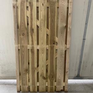 Houthandel Bos - Bosschermdeur 100x180cm recht verticaal geschroefd