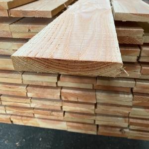 Houthandel Bos - Douglas bekant 22x150mm fijnbezaagd blank