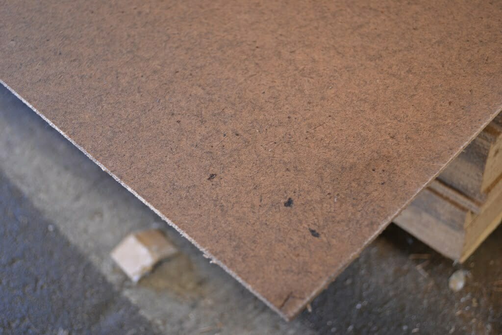 Hardboard plaat 3mm Houthandel Bos