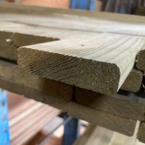 Houthandel Bos - Tuinhout geschaafd 19x70mm(netto) zweeds