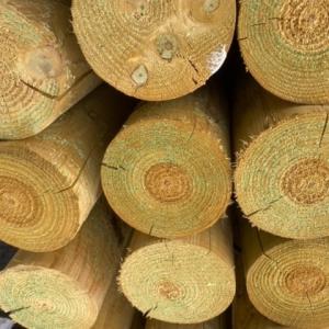 Houthandel Bos - Tuinhout paal rond