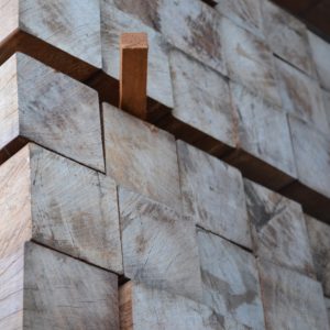 Houthandel Bos - Tuinpaal geschaafd hardhout