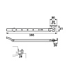 Habilis Raamuitzetter 300mm Grijs