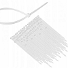 Kabelbundelb.2.5x100mm transparant - 100st