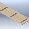 Koppelanker sv - 2x300x30mm