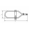 DX Draadspanner 2P 95mm Groen