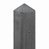 Betonpaal antraciet diamantkop 10x10cm Tussenpaal - 280cm