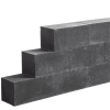 Linea Stapelblok 15x15cm Zwart - 60cm