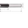 Rotec Groeffrees Silver-Line HM 10mm