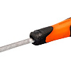 Vijl 1/2rond m/hecht 200mm