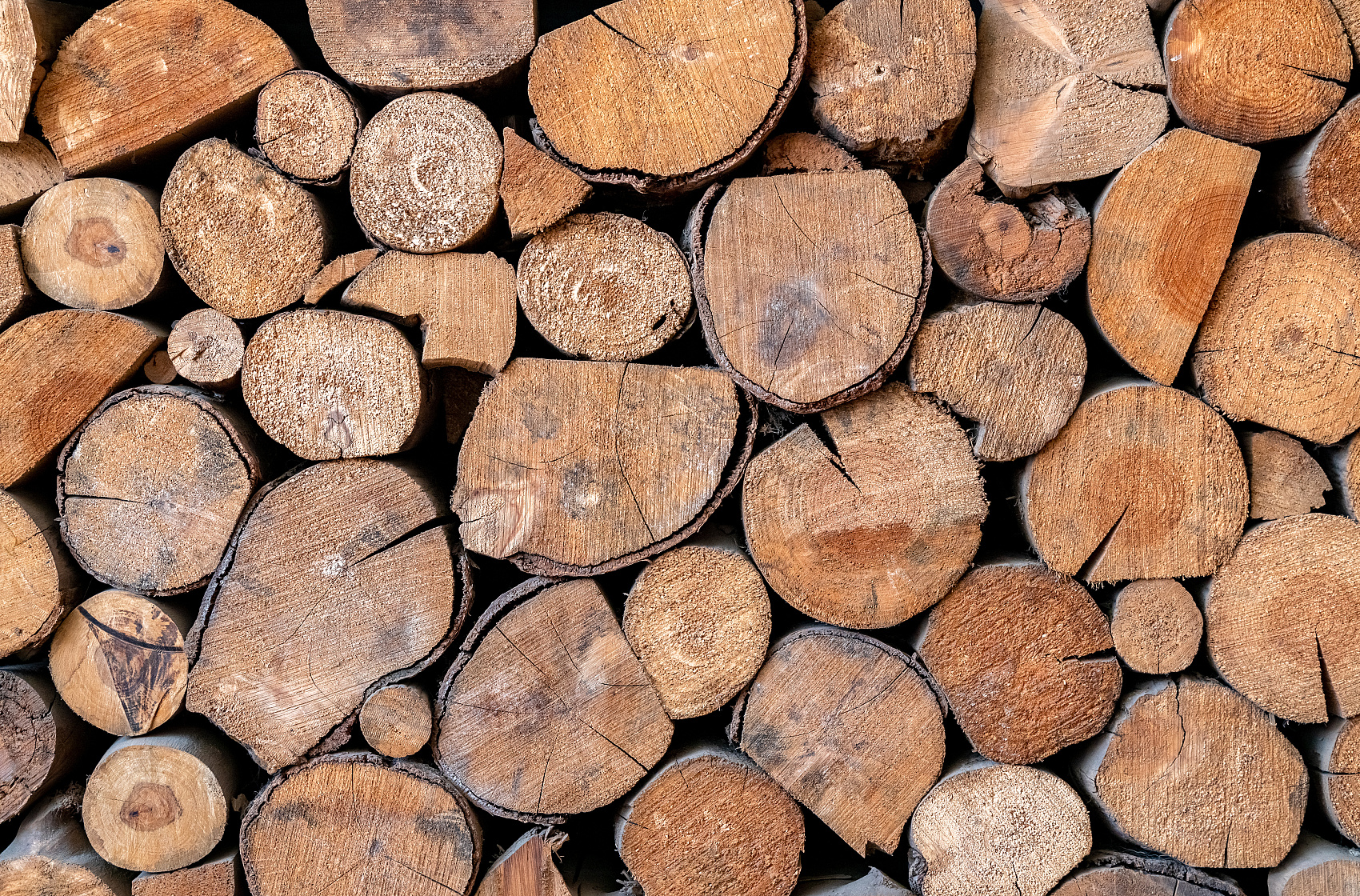 Een stapel hout