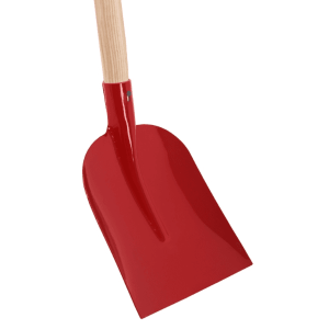 Betonschop gehard rood