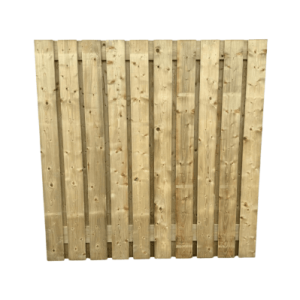 Betonscherm geïmpregneerd 21 planks - 180x180cm
