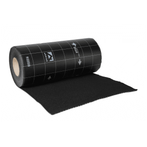 Ubiflex zwart 40cm breed - 600cm