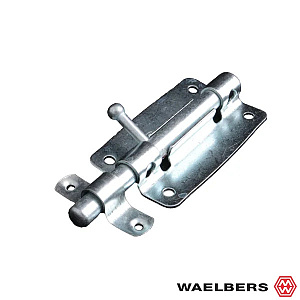 Plaatgrendel 80mm Gegalvaniseerd