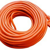 Tuinsnoer oranje 2x1qmm - 10 Meter