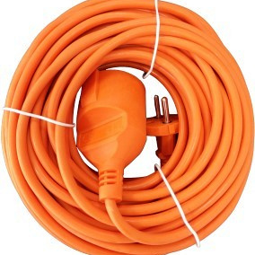 Tuinsnoer oranje 2x1qmm - 20 Meter