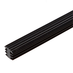 Anti-slip profiel pvc 11x9mm zwart los