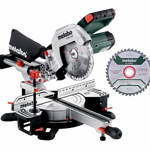 Metabo Afkortzaag  KS 216 M + extra zaagblad