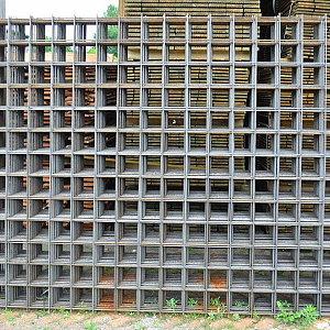 Betonnet ø4mm 10x10cm Gegalvaniseerd - 90x180cm