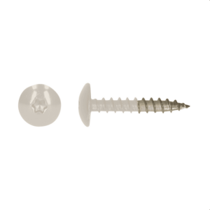 Trespaschroef 4.8x25 RVS RAL9010 - 100st
