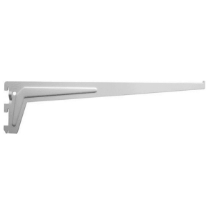 Element Drager 2 haaks enkel wit - 50cm