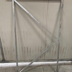 Stalen frame universeel links/rechts - 100x180cm