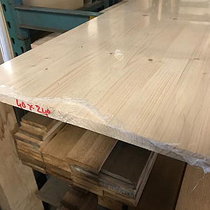 Vuren Kastplank 28mm - 60x300cm