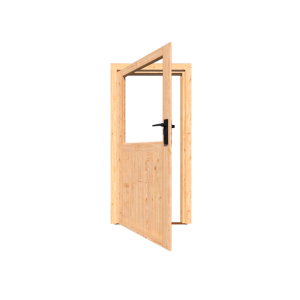 Douglas Deur glas 78x193cm - Linksdraaiend