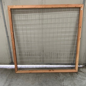 Draadscherm met Douglas kader - 180x180cm