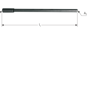 Verlengstuk Quick adapter 9mm