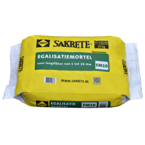 Egalisatiemortel 1-10mm - 25kg