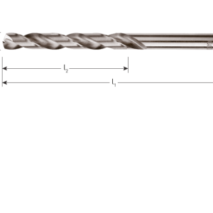 HSS-G spiraalboor 4mm (2st)