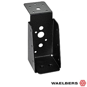 Balkdrager 63x175mm zwart