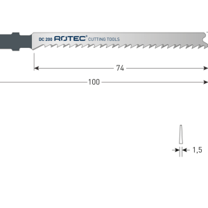 Rotec Decoupeerzagen DC200 - 2st