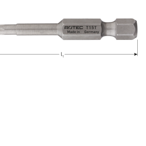 Rotec Krachtbit  T10 50mm Basic set van 2 stuks