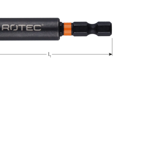 Rotec Bithouder IMPACT, 1/4"