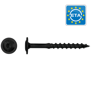 Flenskopschroef 8x50 Zwart - 50st