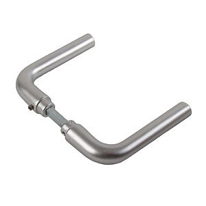 AMI Deurkruk L-model recht 36 F1 Aluminium
