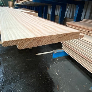 Douglas 18x180mm sponningplank met Velling