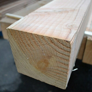 Douglas fijnbezaagd 150x150mm