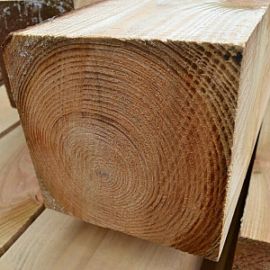 Douglas fijnbezaagd 250x250mm