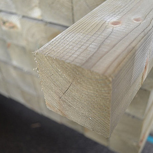 Tuinhout paal geschaafd 70x70mm
