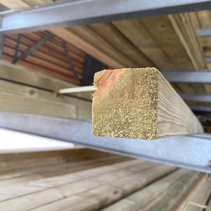 Tuinhout geschaafd 45x45mm(netto)