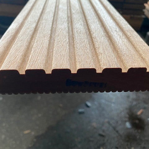 Bangkirai geschaafd 25x145mm vlonderplank