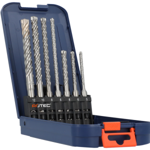 Rotec Betonborenset SDS 7delig type 202 in ABS casette
