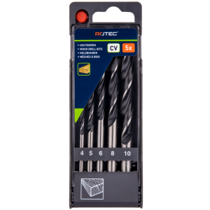 Machinale houtboorset 5dlg.
