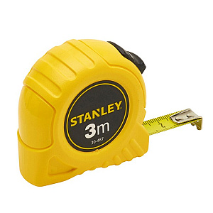 Rolbandmaat Stanley 3m m/stop