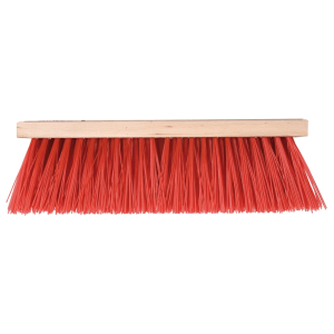 Bezem rood 35cm tt